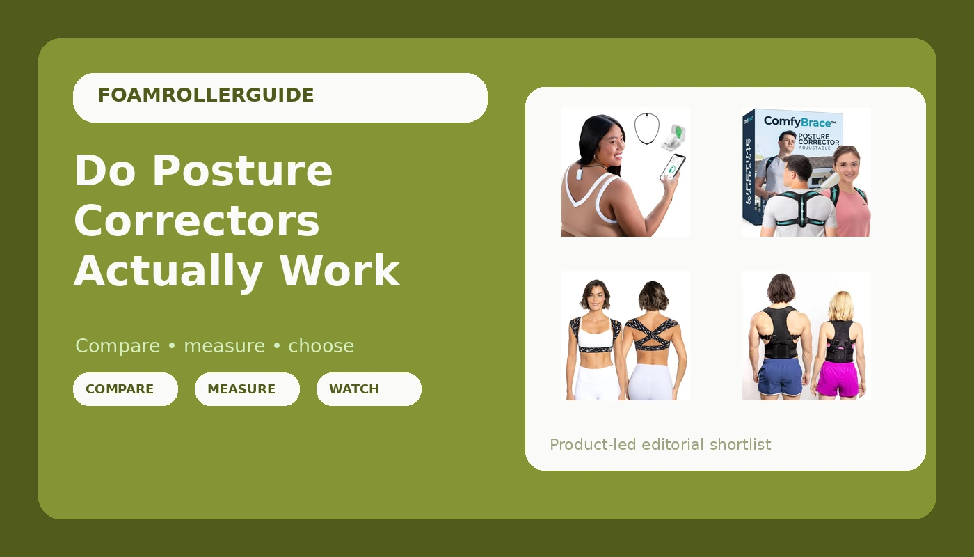 Do Posture Correctors Actually Work - FoamRollerGuide review with measurements and honest opinion