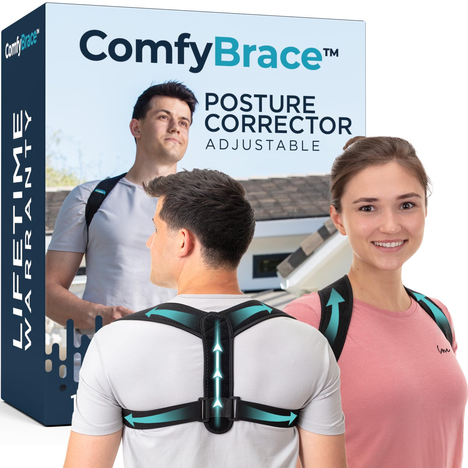 Best Posture Corrector for Women: Fit, Comfort, and Results - FoamRollerGuide review with measurements and honest opinion